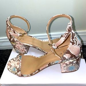 Call it Spring Makenzie block sandal